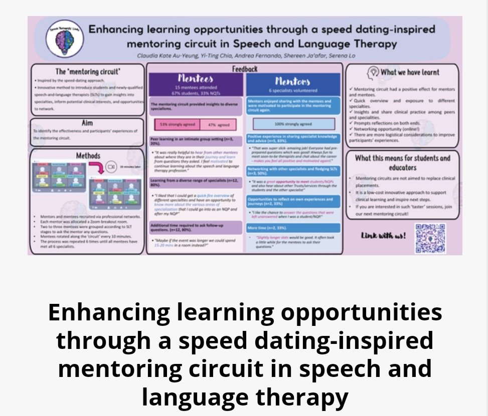 So excited for our poster presentation! 🤩🤩🤩

Drop us a visit in the poster area at the #RCSLTConf2023 
@st_links