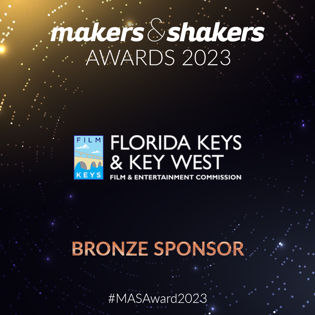 Thank you to our bronze sponsor The Florida Keys &amp; Key West Film Commission for supporting makers &amp; shakers Awards 2023.
More info
makersandshakersawards.com/live23/en/node…
Book early bird ticket before 14 Nov bit.ly/ceremony-2023 to attend awards ceremony at BAFTA Piccadilly in London on 6 Dec