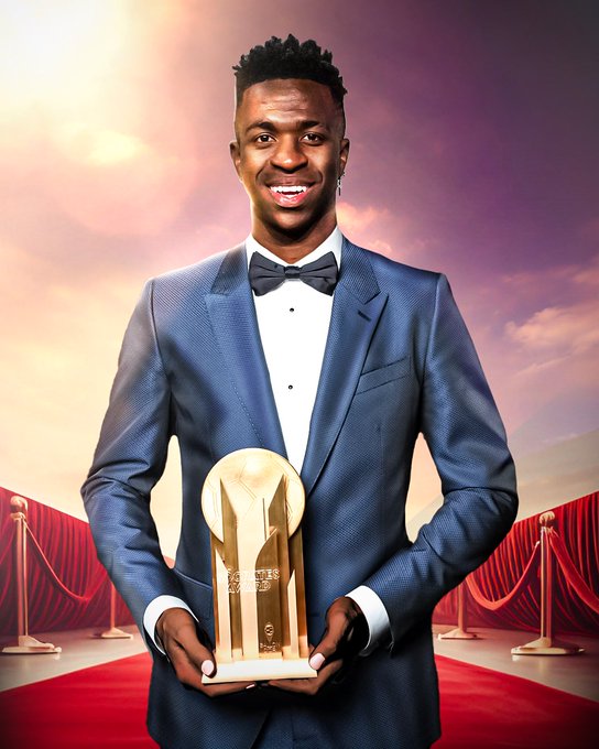 Vini Jr wins Socrates Award 2023