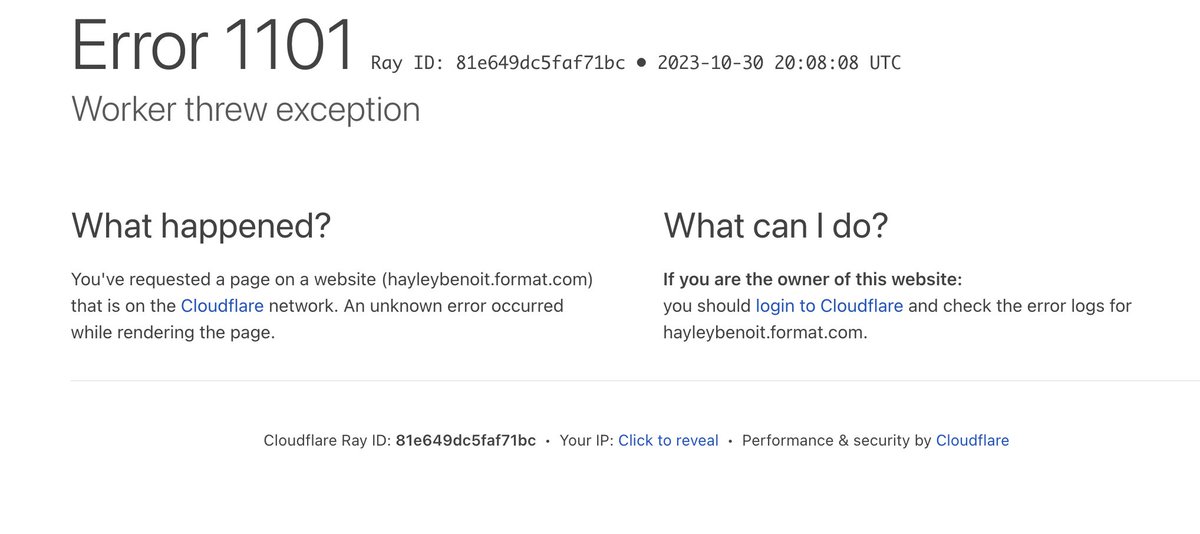 Hayley Benoit tweet media