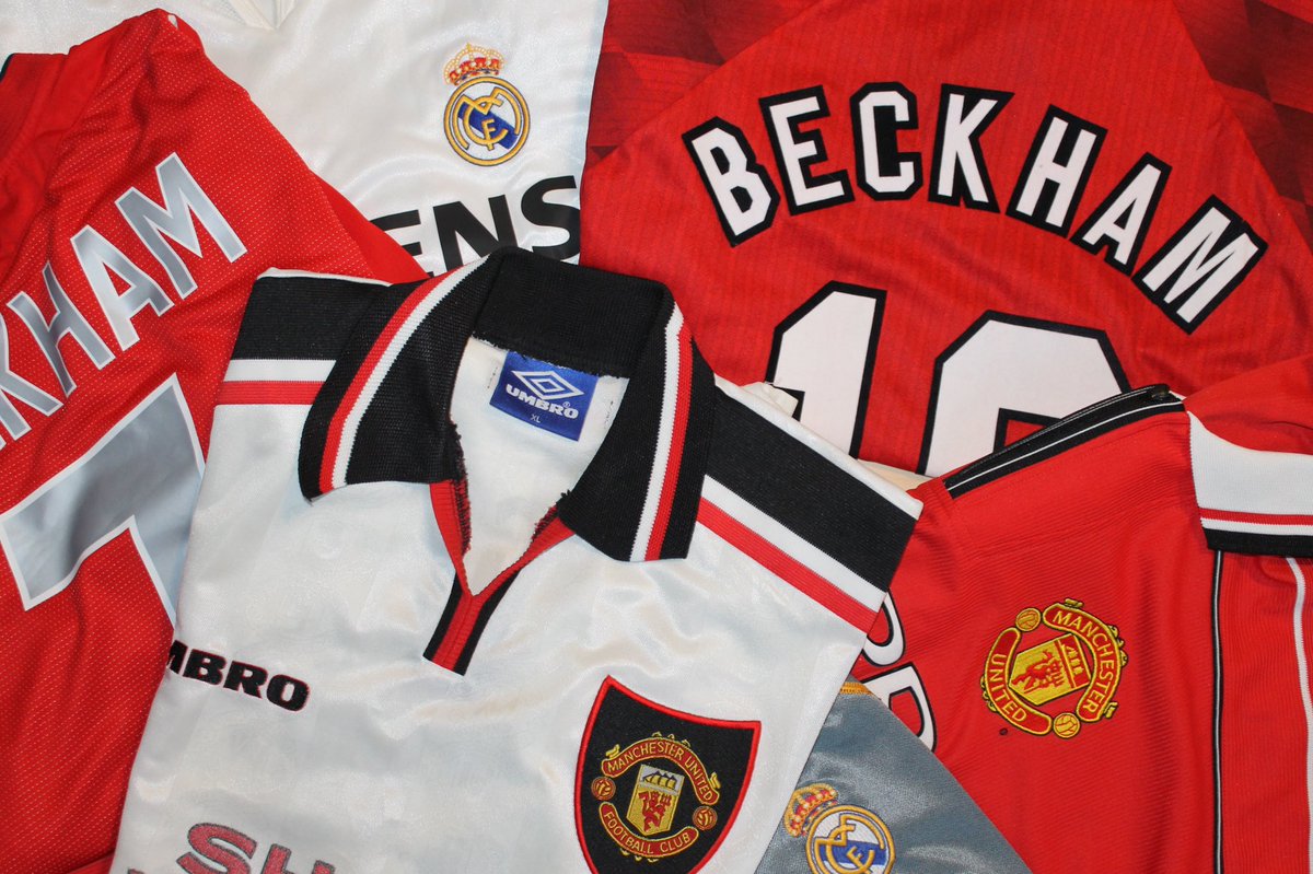 Beckham, Galacticos, United, Brøndby, FCK, Magpies. Mange lækre trøjer der er over 20 år gamle er online på siden.