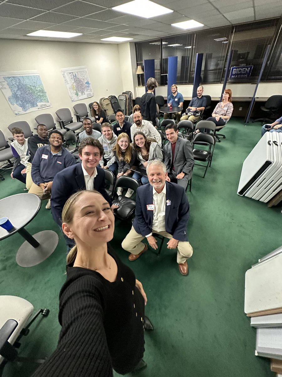 YDForsythCounty's tweet photo. Our open house was a success! We are so grateful to everyone who attended. It was wonderful to talk and connect with everyone! A huge thank you goes to NCDP Chair Anderson Clayton for speaking at our event! We loved seeing all the meaningful conversations take place. https://t.co/yPjJE7yjss