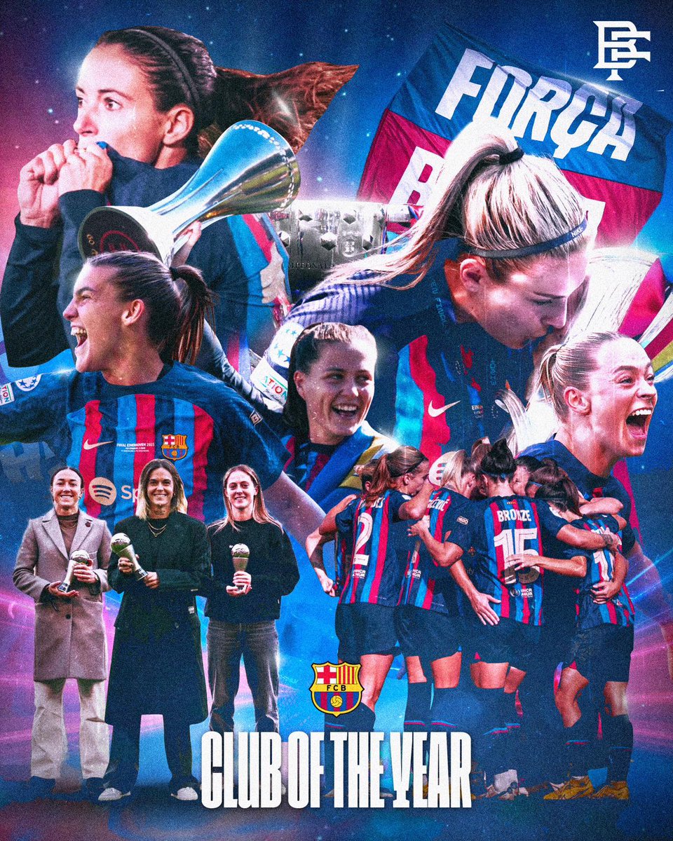 BarcaFem's tweet photo. 🚨 BREAKING | FC Barcelona Femení have been named Women's Club of the Year at the 2023 #BallonDor awards. https://t.co/MRtyxWSajL