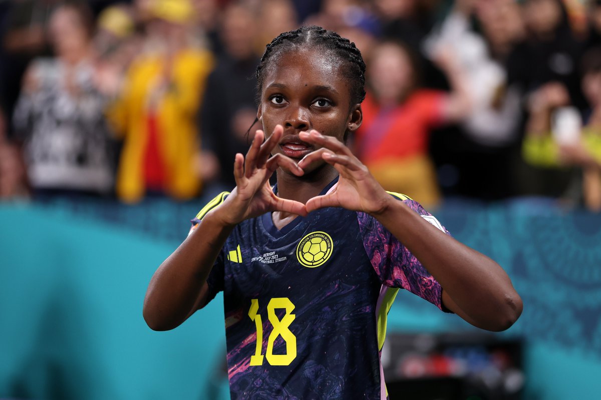 ¡Linda Caicedo 🇨🇴 quedó en el 9° puesto del #BallonDor femenino!