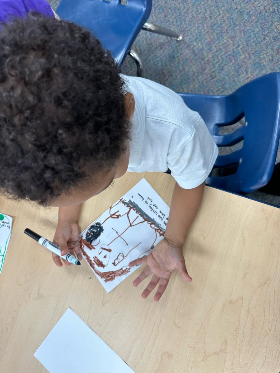 Tools_PreKTeach's tweet image. PreK Story Lab Extension is one of my favorites! We read Shopping with Dad then brainstormed some ideas of how to #extend the story.  
#literacy #talkingislearning #teaching #toolsofthemind #prek #preschool