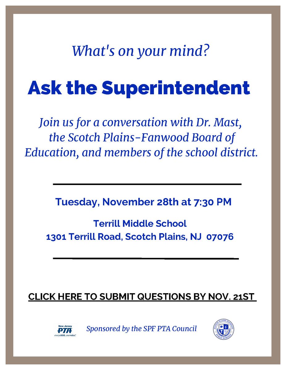 Submit your questions for Dr. Mast by Nov. 21.#spfproud docs.google.com/forms/d/e/1FAI…