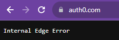 mattjay's tweet photo. Auth0 is down.

A lot of your logins are going to stop working on a bunch of sites while they resolve. https://t.co/9yWHmw7Z4w