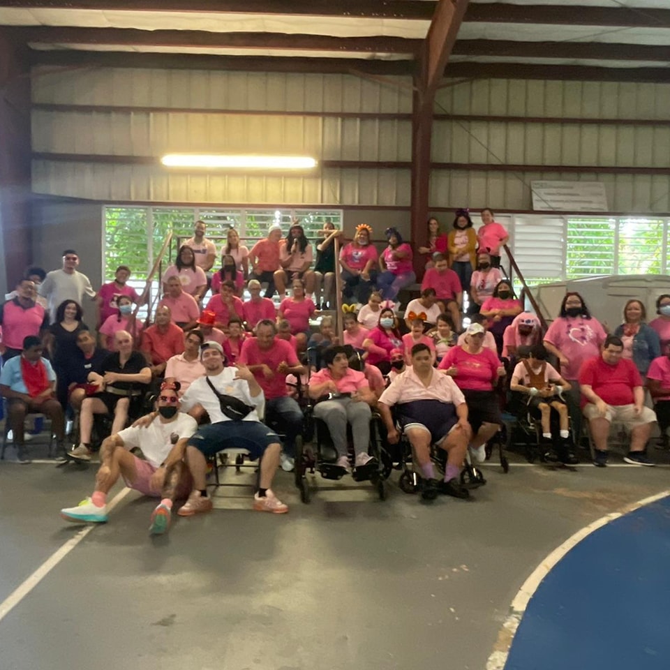 psidepr's tweet image. La familia del #IPPR se viste de rosa por la concientización del cáncer de seno.
Recuerda:  La prevención puede salvar tu vida. Hazte la prueba.
#discapacidadintelectual #cancerdeseno #rosa