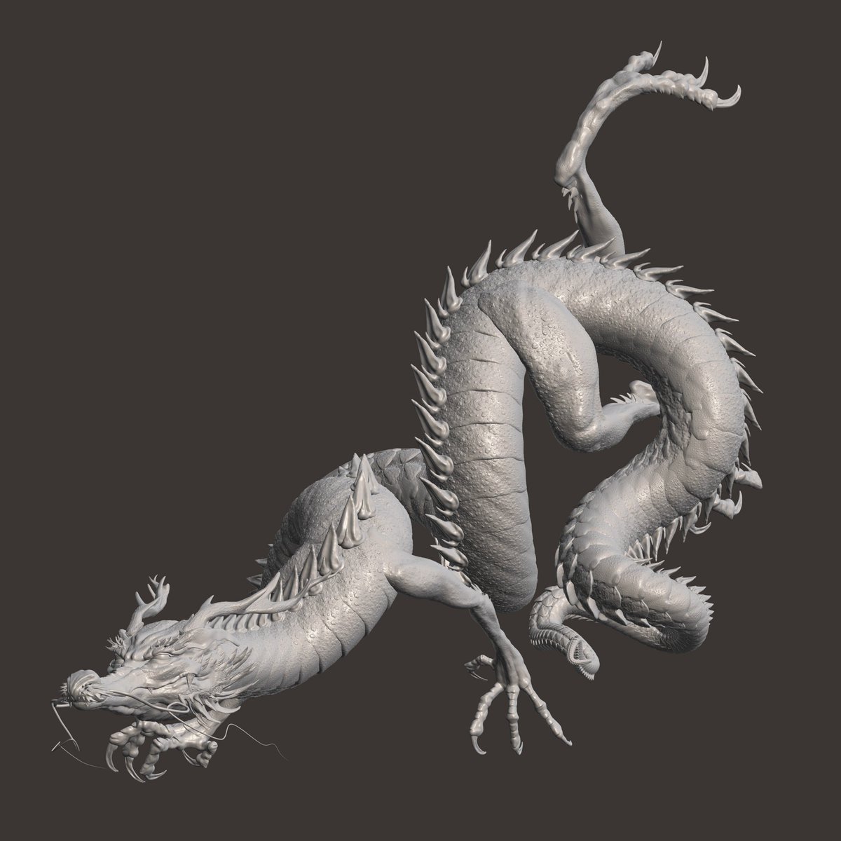 ArtemisRiedi's tweet photo. The dragon I did on #nomadsculpt. 

#fantasyart #sculpting #creaturecorner https://t.co/Ye5URwDxFQ