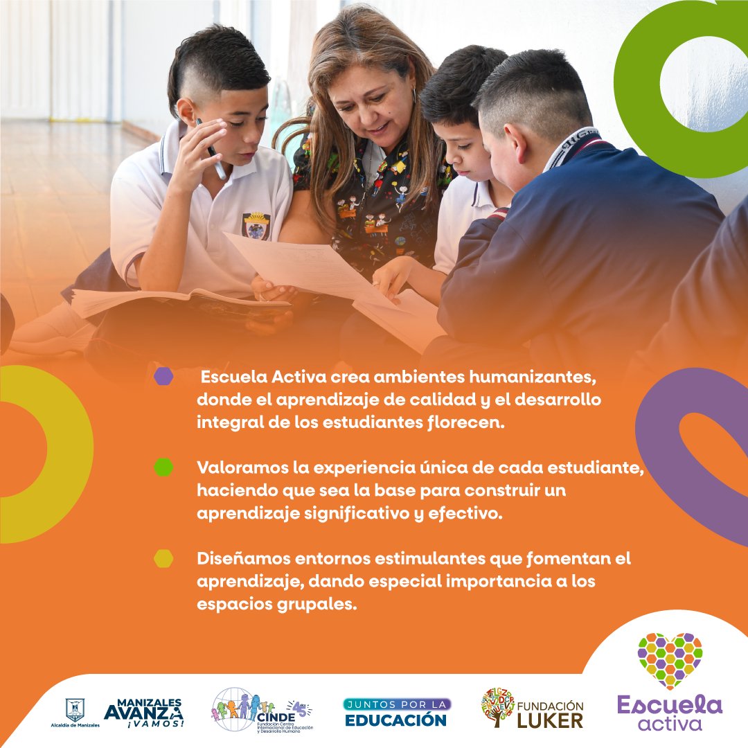 FundacionLuker's tweet photo. El impacto de Escuela Activa se extiende más allá del aula, permeando las relaciones institucionales y fomentando espacios de reflexión entre docentes, directivos y la comunidad. 
Agradecemos a nuestros valiosos aliados,  @SecEducacionMz y @FundacionCinde por hacerlo posible. https://t.co/hceKhoB6U2