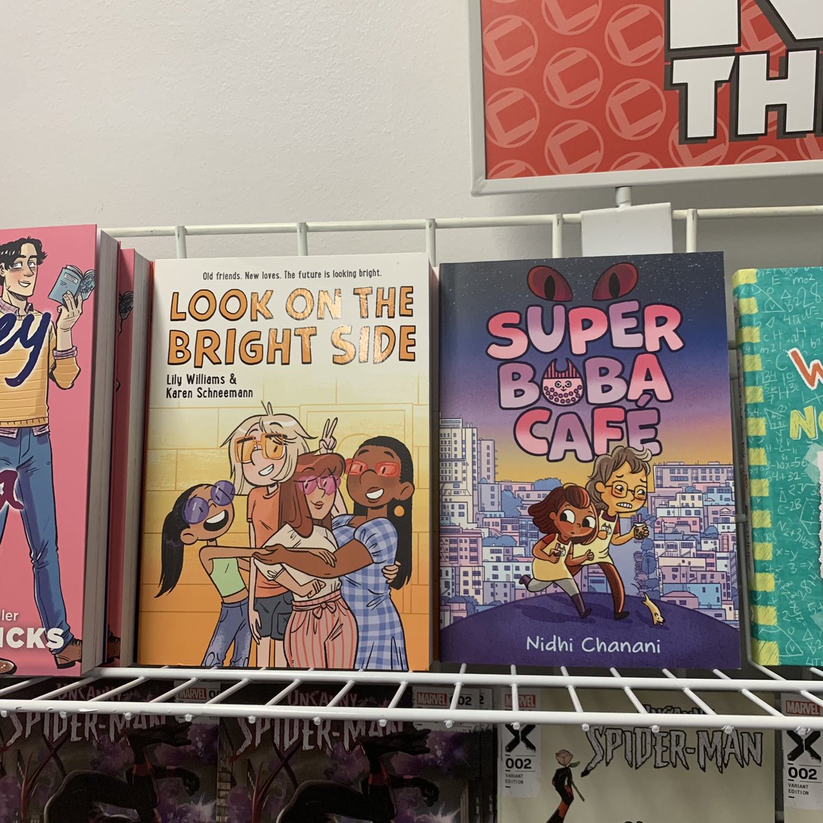 Love seeing kidlit buddies on the shelves at @Challengers