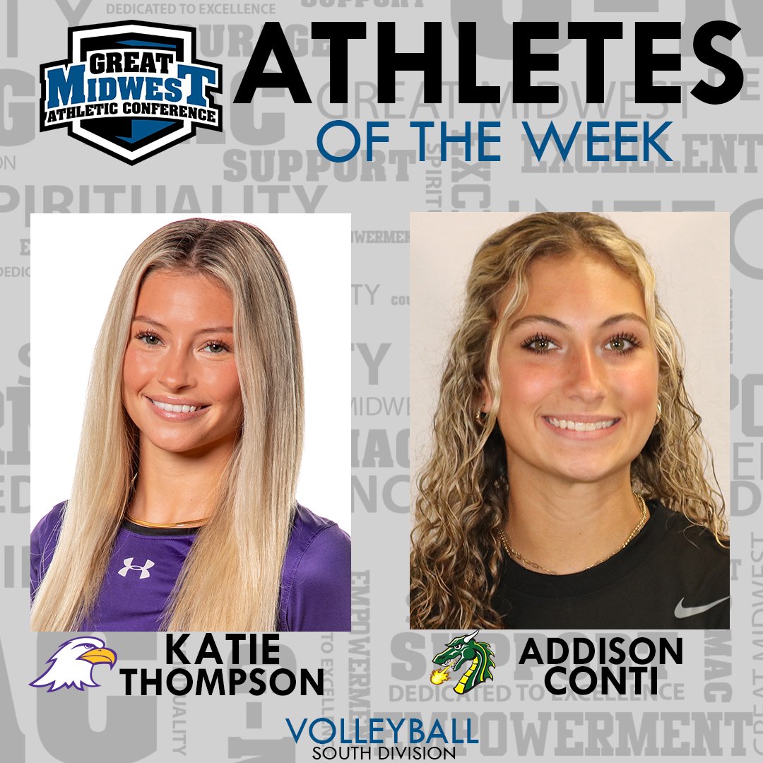 The Great Midwest Volleyball Athletes of the Week! 🏐

📰: greatmidwestsports.com/news/2023/10/3…

#BeGreat
