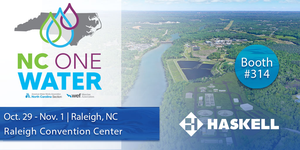 Haskell (@haskellco) on Twitter photo Haskell Water is at <a href="/nconewater/">NC One Water</a> this week in Raleigh. We’re excited to be working in North Carolina on the Stowe Regional Water Resource Recovery Facility with
<a href="/CLTWater/">Charlotte Water💧</a>, our client! Connect with us at Booth #314 and meet our water experts. #nconewater stoweregionalwrrf.com Haskell Water is at <a href="/nconewater/">NC One Water</a> this week in Raleigh. We’re excited to be working in North Carolina on the Stowe Regional Water Resource Recovery Facility with
<a href="/CLTWater/">Charlotte Water💧</a>, our client! Connect with us at Booth #314 and meet our water experts. #nconewater stoweregionalwrrf.com