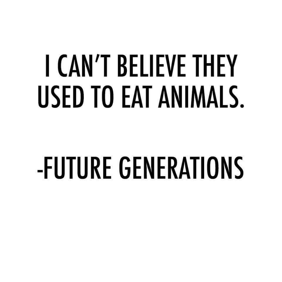 The future is vegan.