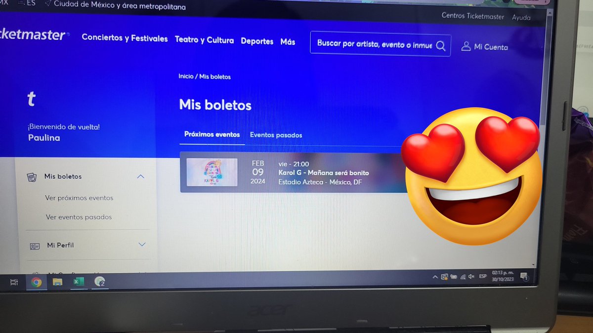 Monse_Gro's tweet image. Boletitos para el #LatamTour de @karolg #losdesiempre #EstadioAzteca 🇲🇽