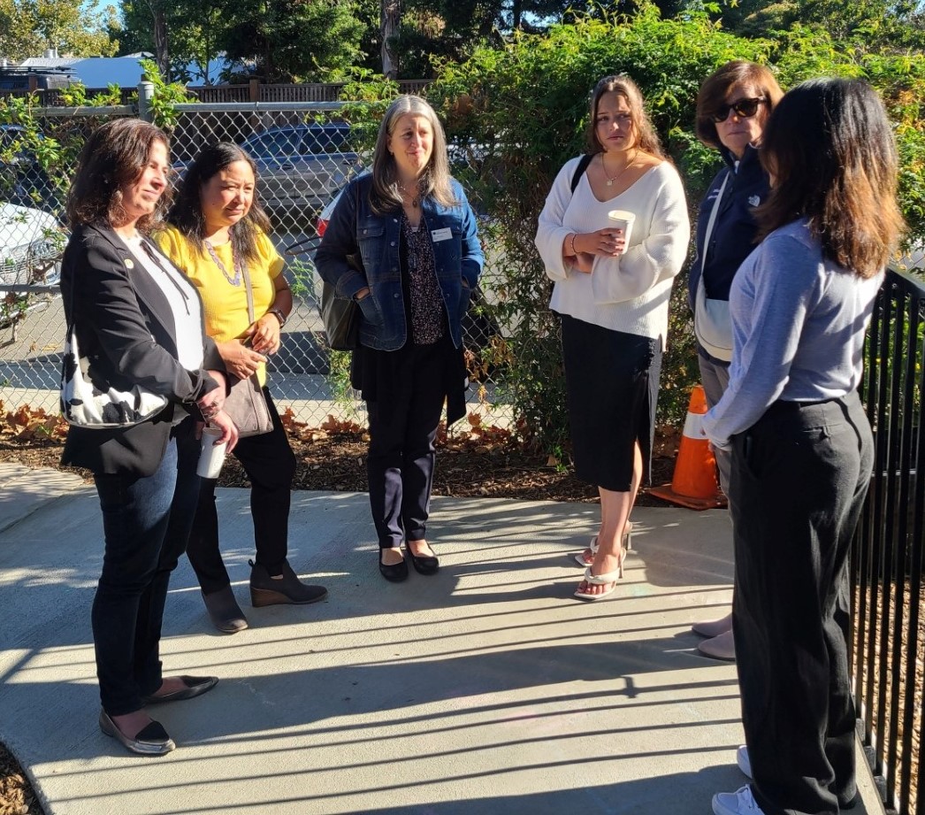 Great tour and learning opportunity at All Five School, a full-day, year-round early education program @CityofMenloPark serving kids from 6-weeks to
5-years providing high-quality ECE regardless of economic circumstances | @BuildUpSMC @BuildUpCA @cvpadilla @JenWolosin