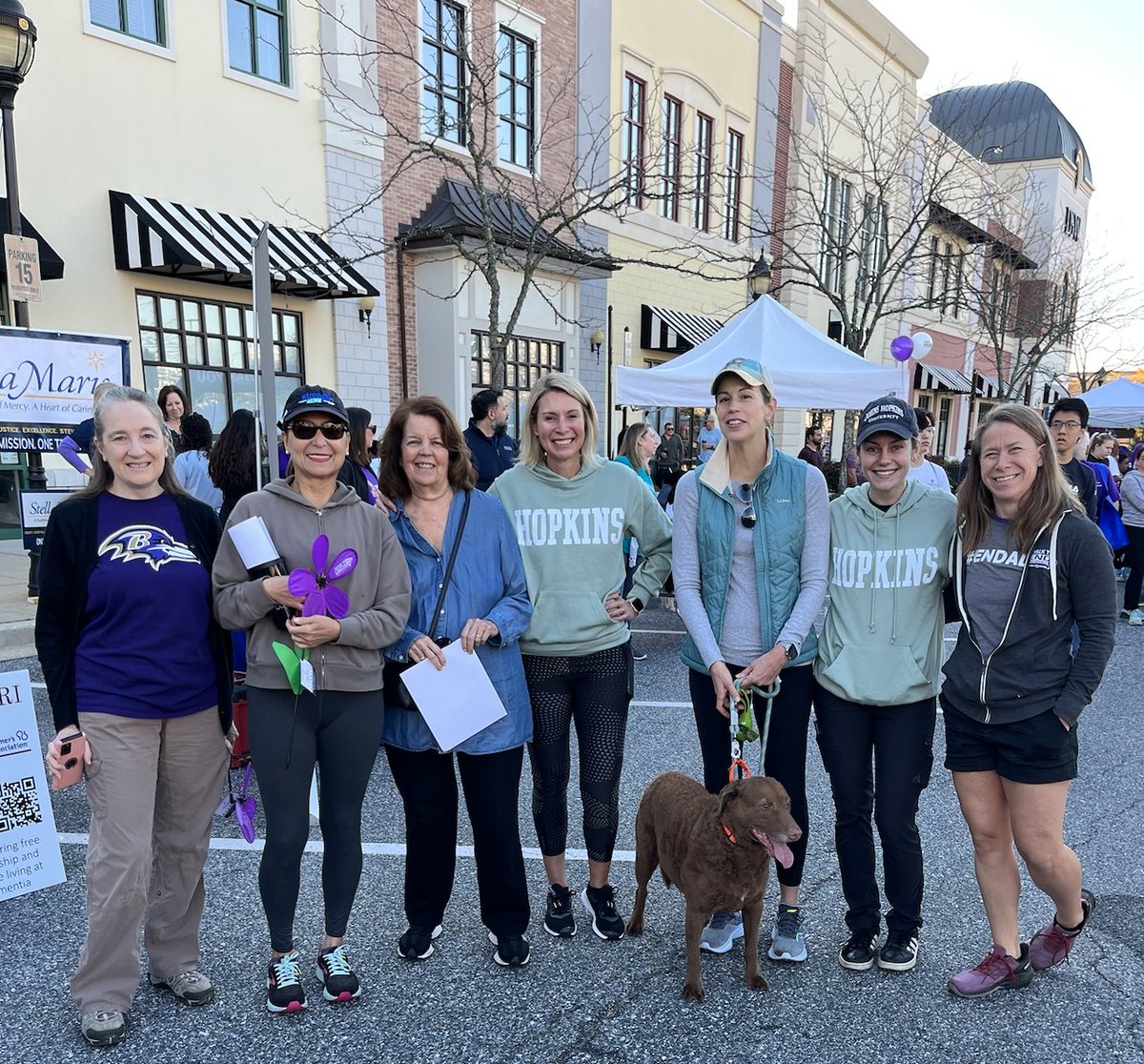Many thanks to our #JHWalkTeam2023 &amp; more than 50 donors who raised $3,850 for <a href="/alzassociation/">Alzheimer's Association</a> <a href="/AlzMaryland/">Alzheimer's Assoc MD</a> at the #Baltimore #Walk2EndAlz last Sat.!

Tax-deductible donations accepted through Dec.: tinyurl.com/JHWalkTeam2023

FYI <a href="/HopkinsMedNews/">Hopkins Med News</a> <a href="/HopkinsMedicine/">Johns Hopkins Medicine</a> <a href="/JohnsHopkinsDOM/">Johns Hopkins Department of Medicine</a>