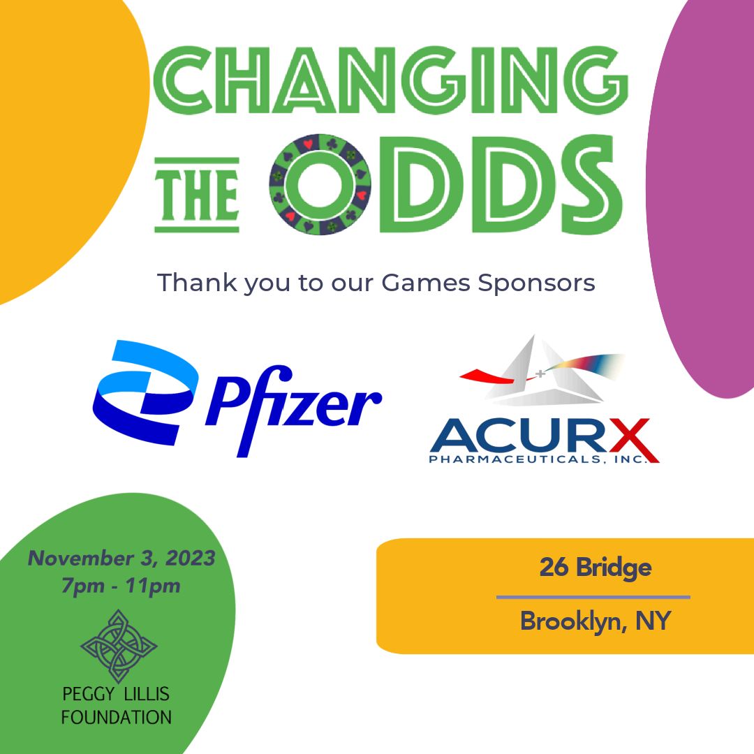 PeggyFund's tweet photo. Thank you Acurx and @Pfizer for all of your support to make this event possible! Tickets for the Gala are still available and can be purchased here https://t.co/5UocdfL5uY #changingtheodds #changingtheodds2023 https://t.co/EoejNAaMdt