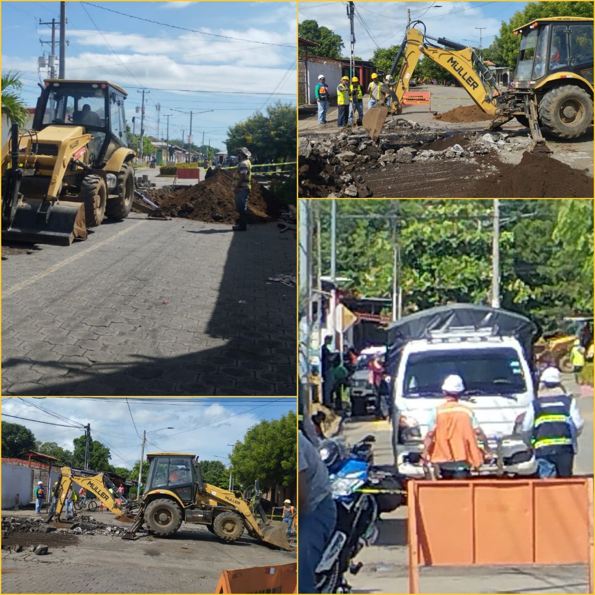 EnacalPisash's tweet photo. Saneamiento en Telica.
#ENACALPISASH #NICARAGUA
https://t.co/gC70yzkdZx https://t.co/G1nkEuzbgv