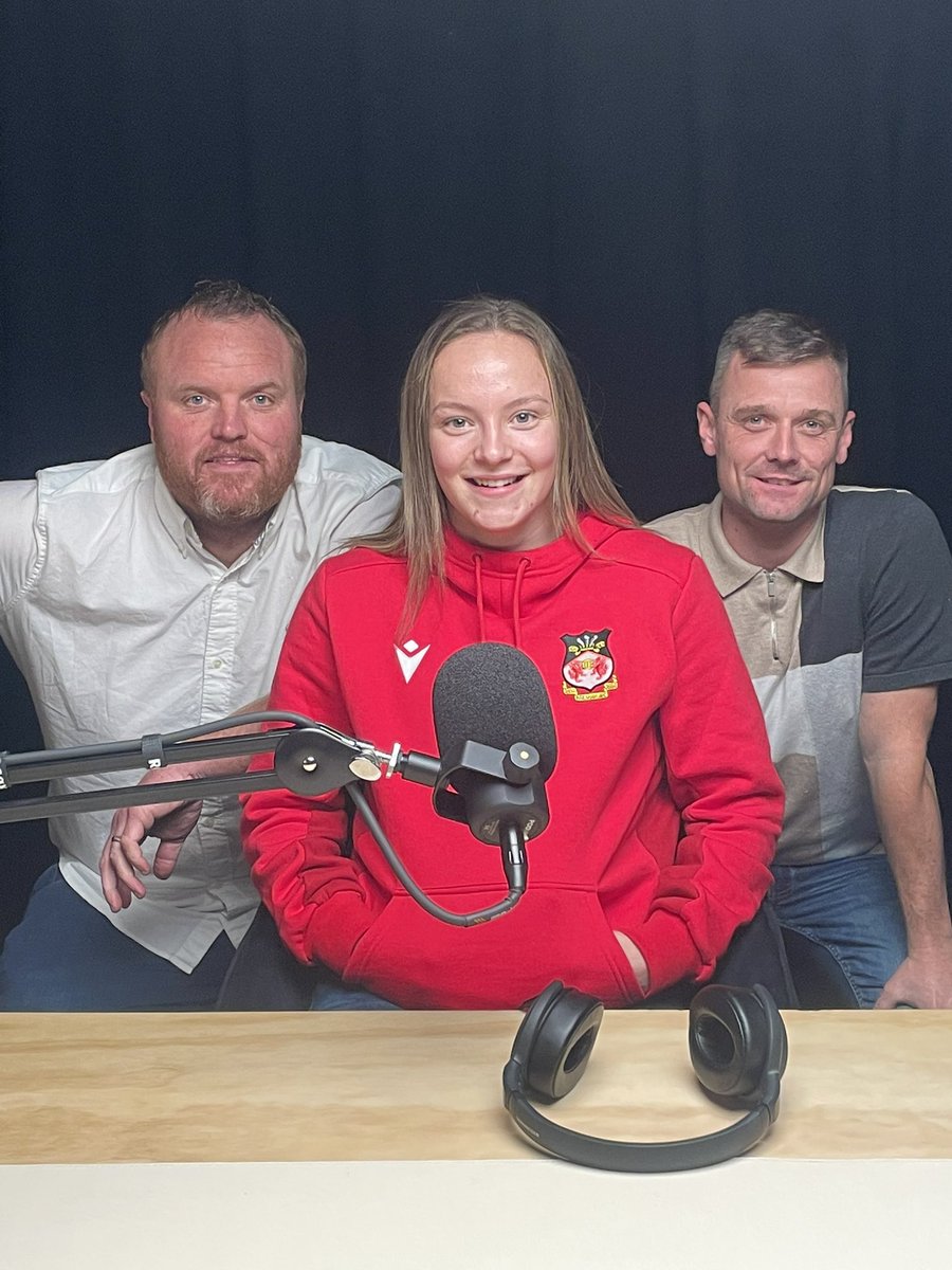 ThisGCPlay's tweet photo. Can not wait for you all to hear all about the incredible journey @Lilimaijones21 has been on! @WrexhamAFCWomen
#WrexhamAFC #faw #womanfootball #wsl #womaninsport https://t.co/IlPNbtDBCz