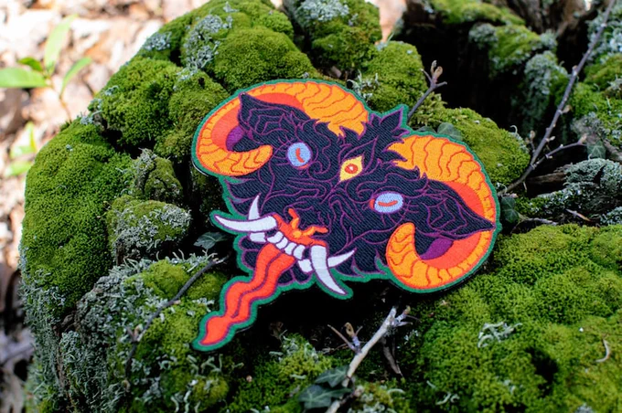 My fancy Phillip patch is almost out of stock and won't be coming back this time!  You can still get it here if you're   
