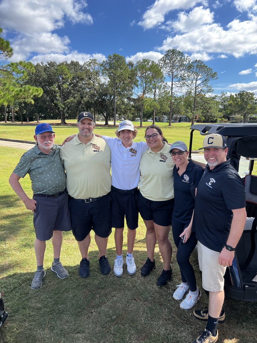 A huge congratulations to Luke Wood for moving on to the FHSAA State Golf Tournament on November 7 &amp; 8!   We are so very proud of you!   🖤💛  GO CANES!!  #StateBound #OneHurricane <a href="/CHSCanes/">Citrus High School, Inverness, FL 🌀🌀🌀</a> <a href="/Citrus_Canes/">Citrus Athletics</a>