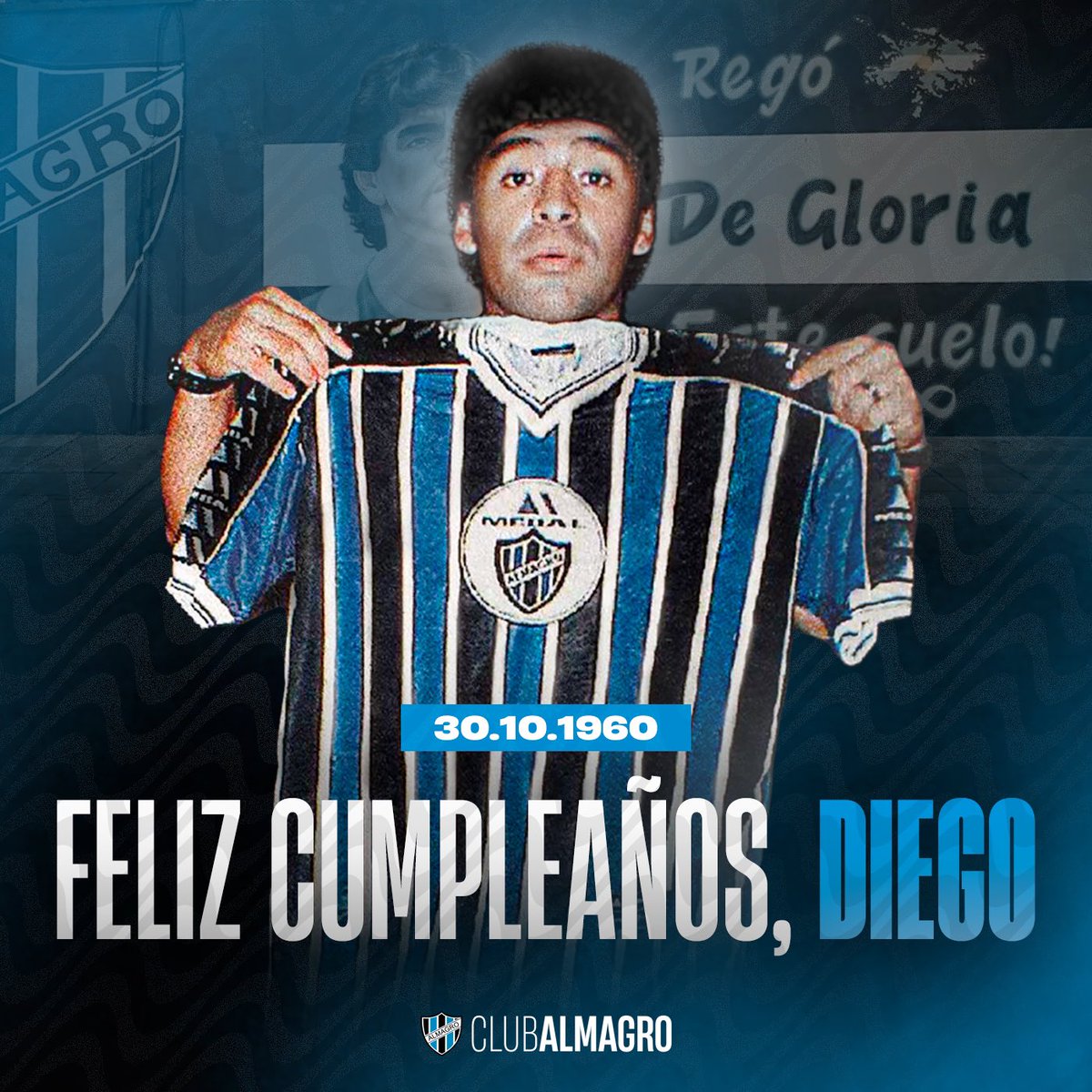 ¡Feliz cumpleaños, #DiegoEterno! 🔟♾️

Siempre presente en el corazón del Club Almagro y su gente 🇪🇪💙
