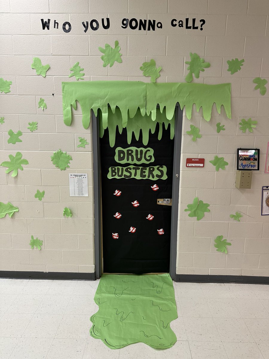 Red Ribbon Week! 🚭 #doorcompetition