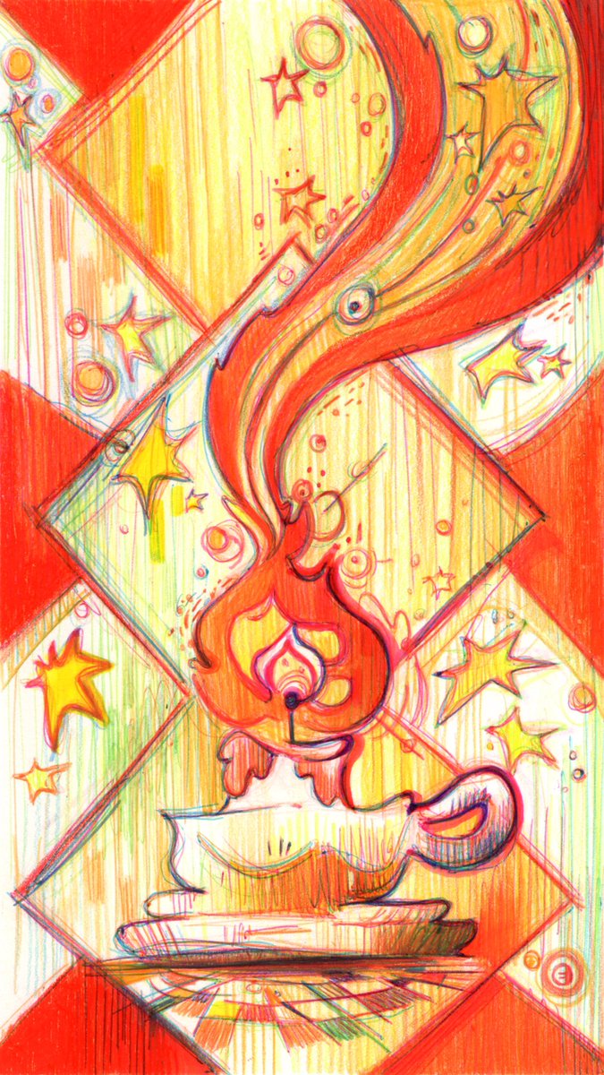 「Mixed media wallpaper illustrations crea」|Eduardo Vieiraのイラスト