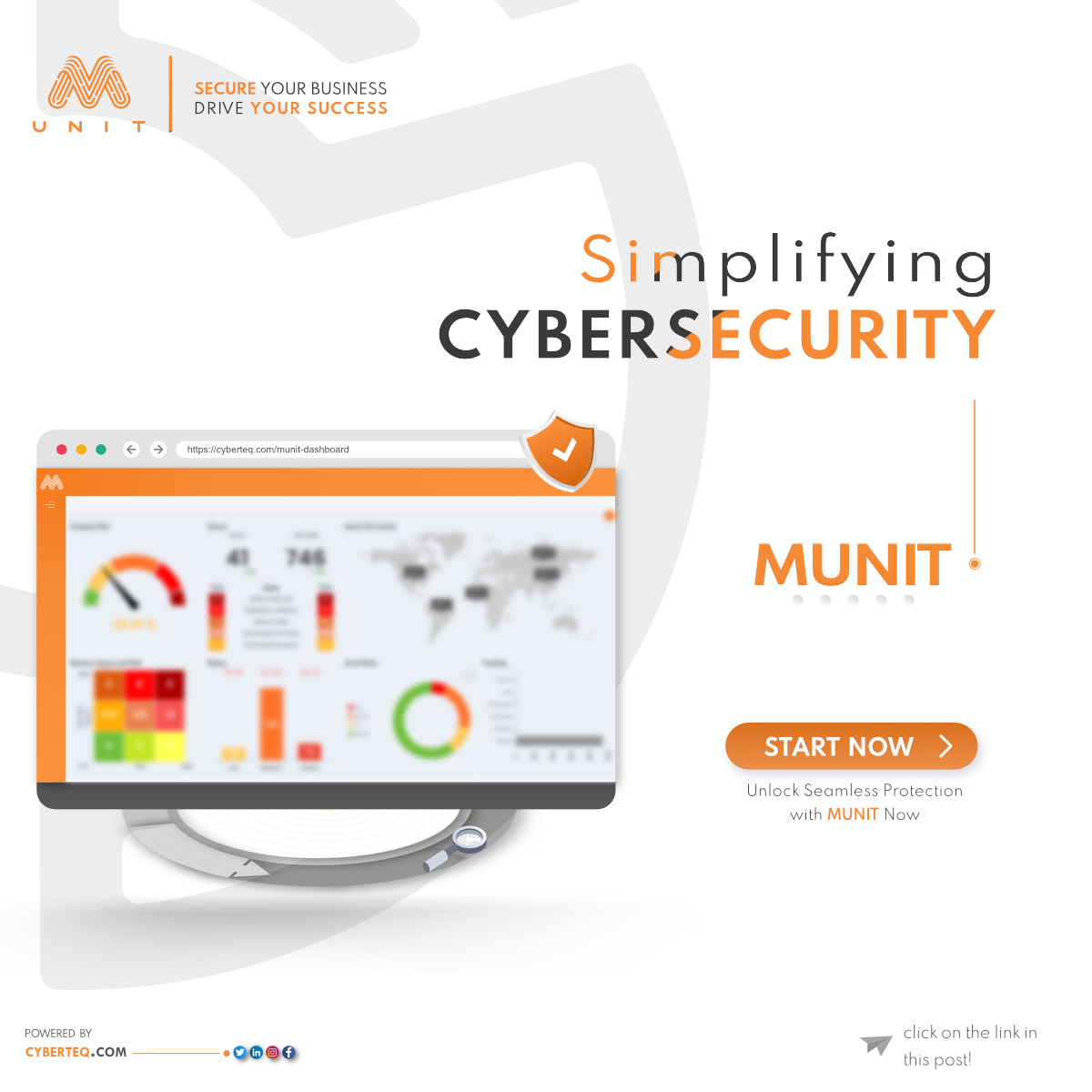 CyberteqInfo's tweet image. MUNIT: Orchestrating Simplified Cybersecurity. Compliance Harmony for Thriving Businesses.

Transform the way you manage cybersecurity with MUNIT's interactive dashboard today! 🔒

Start Now ➡️ bit.ly/3S80lT5 

#CyberSecurity #MUNIT #CyberAttack  #BusinessContinuity