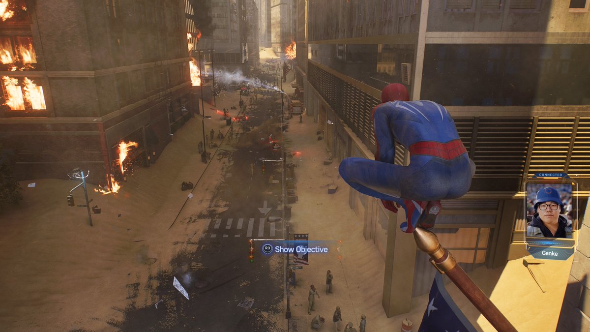 Romo1001's tweet photo. #PS5Share, #MarvelsSpiderMan2 https://t.co/PFRjDYnjfm