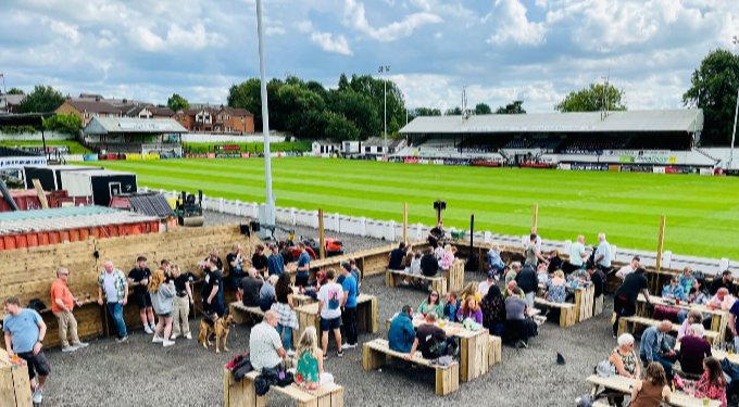 chorleyawaydays's tweet photo. To ALL @officialcufc supporters attending WIGAN at 🧑‍🎄 

Our owners are looking to put entertainment  on allday!  Live artists could be put 🎵🎤on along with food ect🍕🍟🍔

Email- chorleyawaydays@gmail.com or inbox to help us organise 
 
Coach Parking🚍 ✅ Fanzone 🍻✅

#CUFC https://t.co/9fOQaK2y00