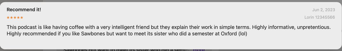 Absolutely love this review of the @JHUmedhum podcast 'For the Medical Record' 🥲 Sometimes @AJohnsonHist and I literally are just drinking coffee and chatting with friends during these interviews 🥲