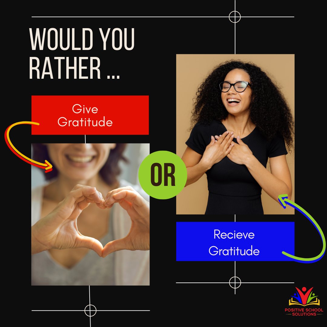It is gratitude month! With that in mind, which one feels better? We’d love to hear the most heartfelt lines you’ve said or received when giving gratitude to someone else (written or spoken!)

#Gratitude #Grateful #GiveThanks #gratefulness #gratefulheart #attitudeofgratitude