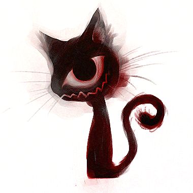 「黒猫 しっぽ」のTwitter画像/イラスト(新着)｜4ページ目