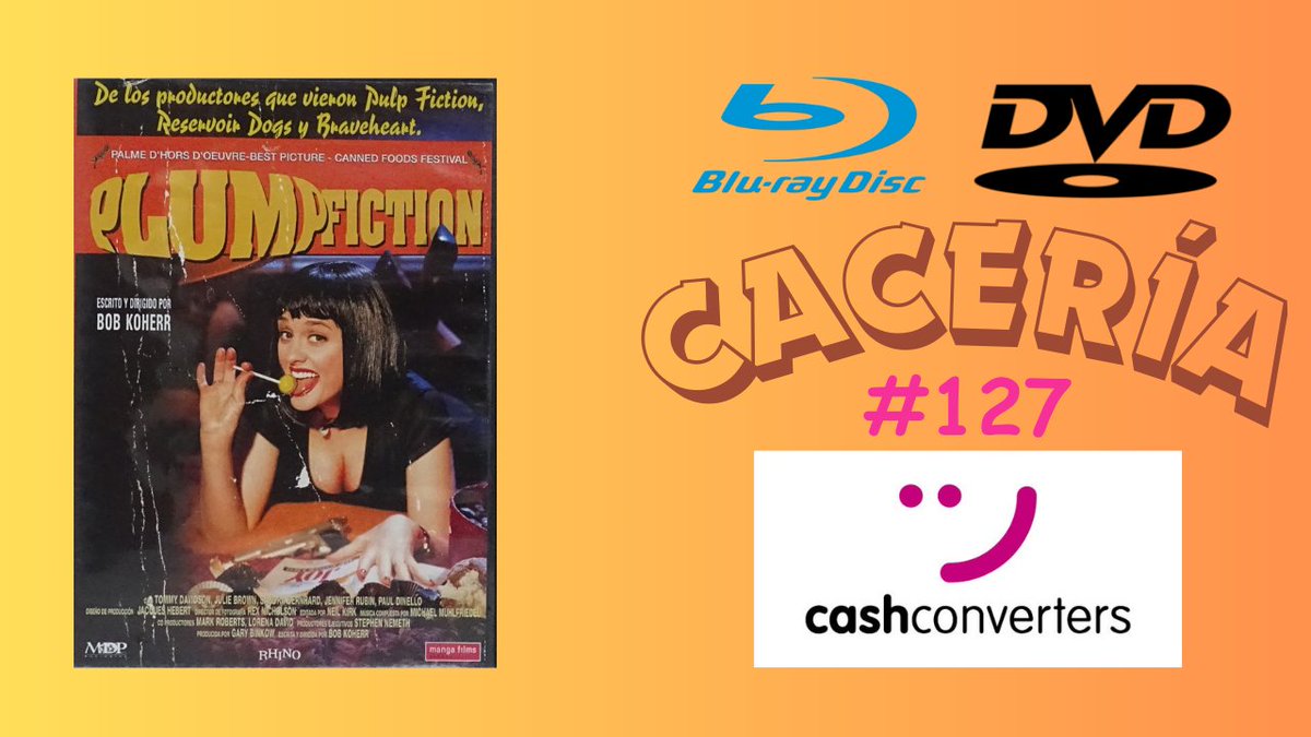 ElColCan's tweet photo. Cacería de peliculas DVD y BR en Cash Converters
https://t.co/W649q6PPB5
#DVD
#PlumpFiction
#ElFundamentalistaReticente
#Juno
#LupinIIITheFirst
#BR
#CerdosSalvajes
#ElMalajeno
#HaloLegends https://t.co/ClwU3UeA5Y