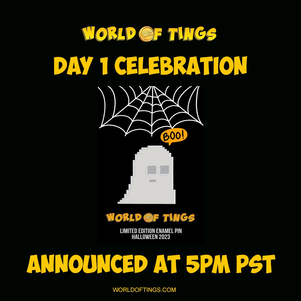 Things are heating up... 👻🎃

It all starts at 5PM PST | 8PM EST today!  Make sure to jump in the space with <a href="/morethenhype/">HYPE</a> 

#worldoftings #1yearanniversary #happyhalloween