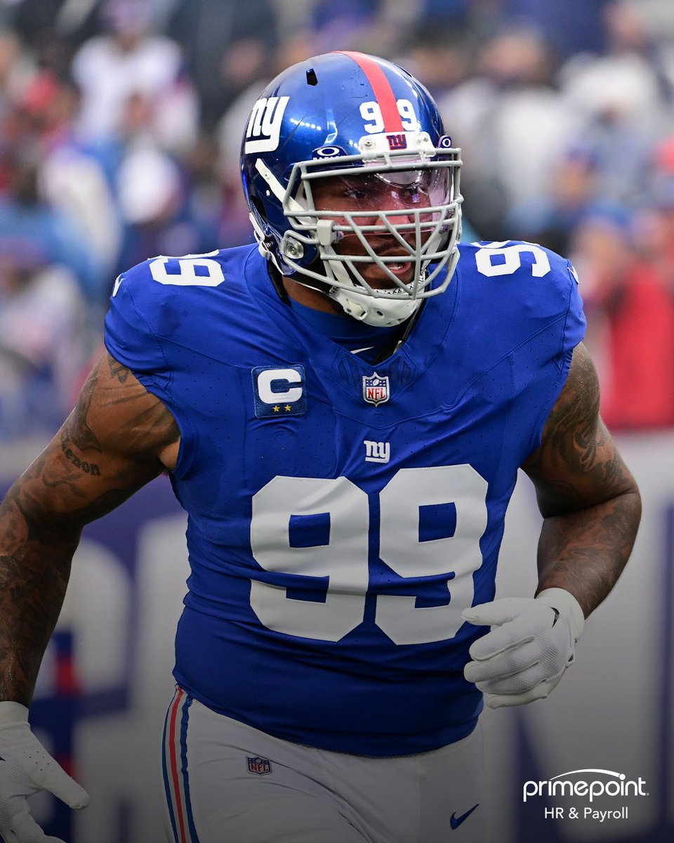 Giants's tweet photo. Leonard Williams has been traded to Seattle in exchange for a 2024 2nd round pick and a 2025 5th round pick.  

Details: https://t.co/xygEJdYRMf https://t.co/gShh8bB2PI
