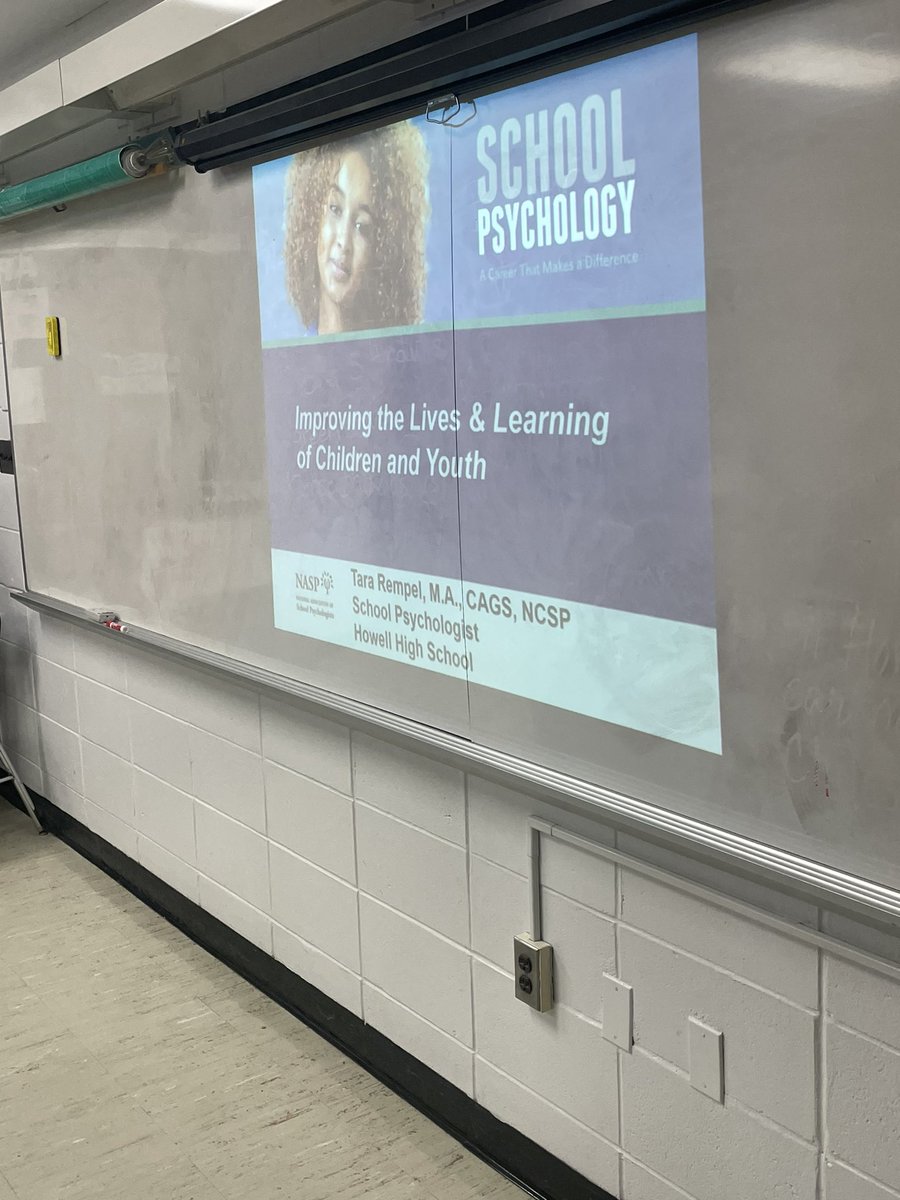 tararempel's tweet image. loved presenting on the profession of school psychology in AP Psychology classes today! great opportunity to expose/promote the profession &amp;amp; have students ask questions about a day in the life - for a potential career. year 2 of presenting was a success! @MsJenner @BravermanHHS