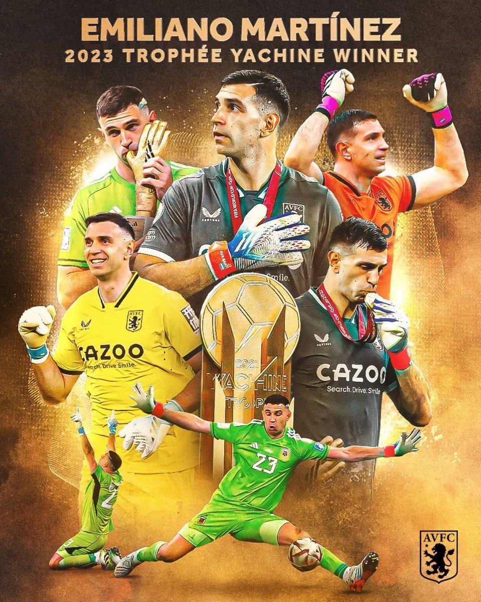 ArcoInvicto's tweet photo. El #Dibu es el mejor arquero del mundo.

Acaba de ganar en #BallonDor como mejor arquero.

Emiliano #Martínez, eternamente gracias campeón del mundo. https://t.co/plDXGzSOTA