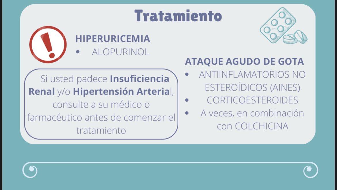 Nutriedukprende's tweet photo. Seguimos difundiendo información sobre Nutrición del Proyecto Nutrieducar@prendiendo en este caso una infografía sobre la Hiperuricemia: factores de riesgo, síntomas, tratamiento y hábitos saludables para su control. Excelente material para difundir en farmacias. https://t.co/ylUjX8IDJG