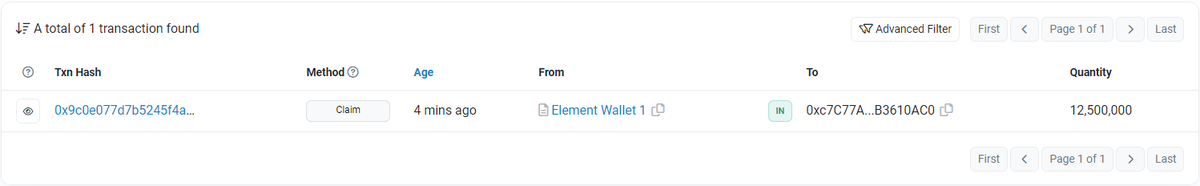 I claimed for free twitter.com/Element_Market…