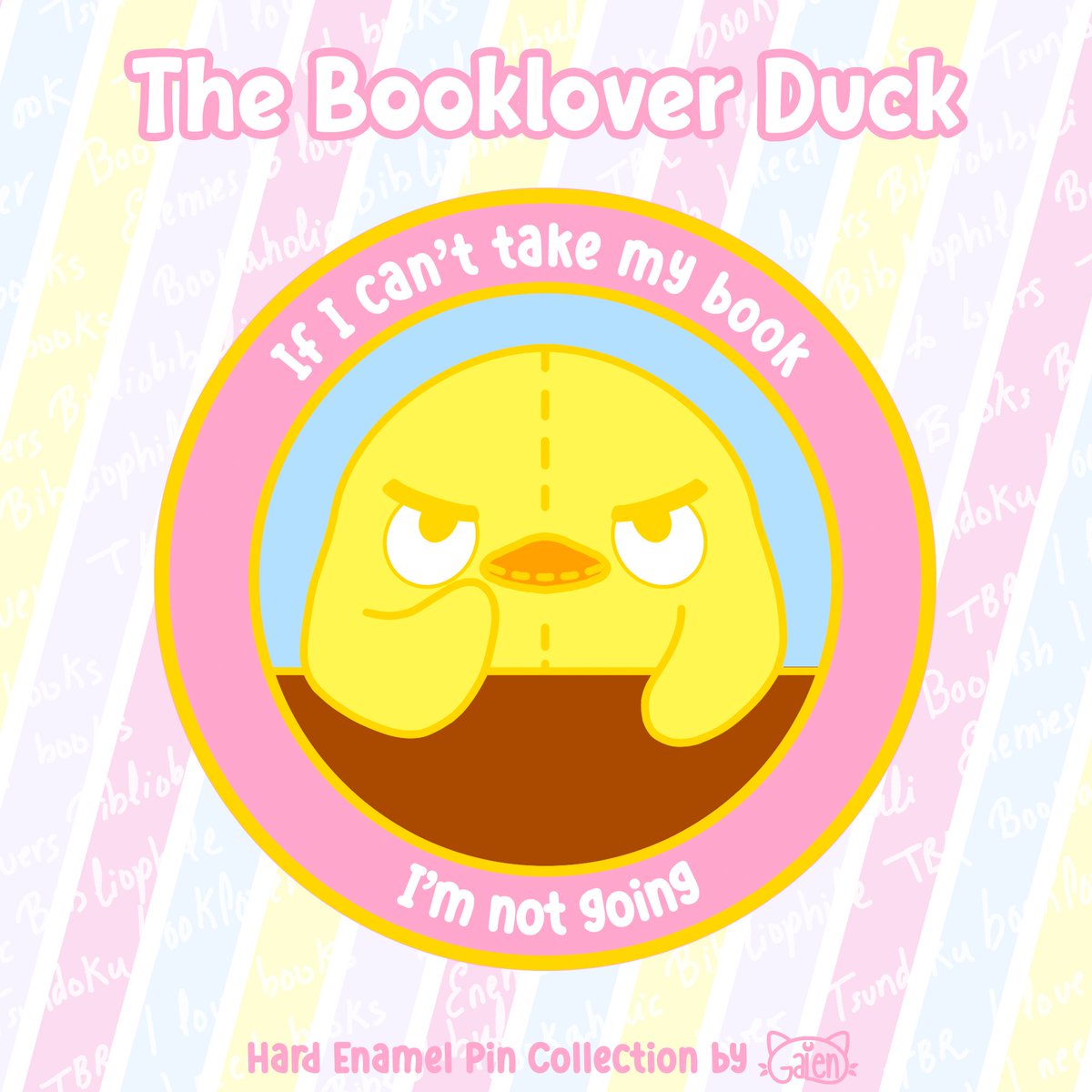 The Booklover Duck
Not without my book📖