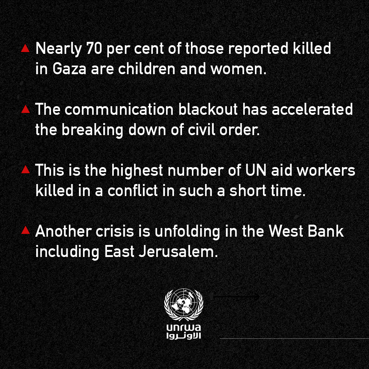 UNRWA (@unrwa) on Twitter photo 🛑 Latest <a href="/UNRWA/">UNRWA</a> remarks from <a href="/UNLazzarini/">Philippe Lazzarini</a> ⬇️
🗣️ <a href="/UN/">United Nations</a> Security Council Emergency Briefing on "The situation in the Middle East, including the Palestinian Question"
unrwa.org/newsroom/offic… 🛑 Latest <a href="/UNRWA/">UNRWA</a> remarks from <a href="/UNLazzarini/">Philippe Lazzarini</a> ⬇️
🗣️ <a href="/UN/">United Nations</a> Security Council Emergency Briefing on "The situation in the Middle East, including the Palestinian Question"
unrwa.org/newsroom/offic…