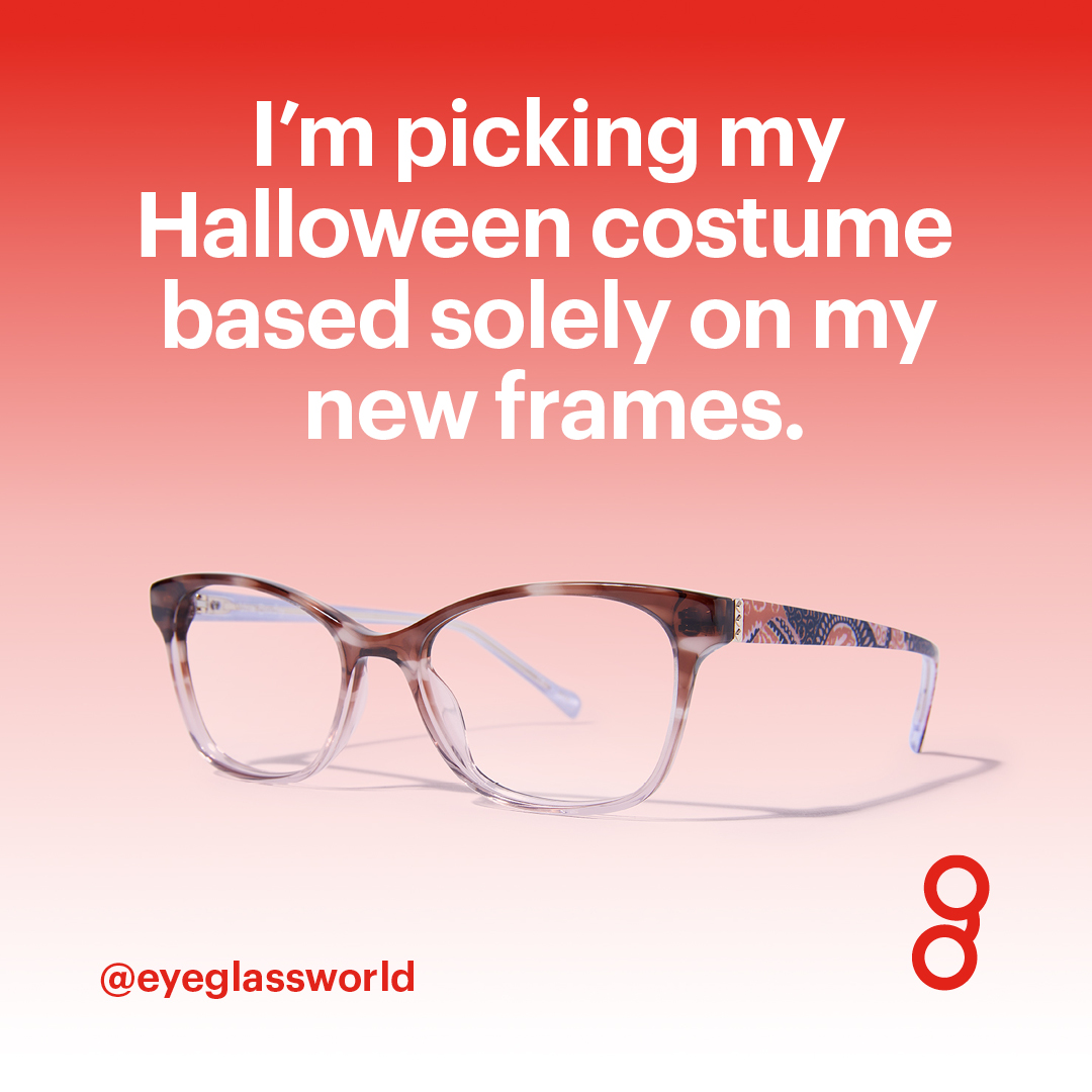 Eyeglass World (@eyeglassworld) on Twitter photo Blurry vision on Halloween? Now that's spooky. π€ Blurry vision on Halloween? Now that's spooky. π€
