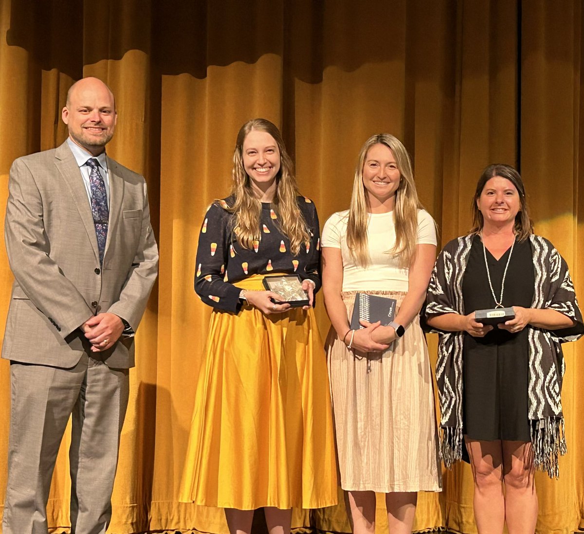 Congratulations to Mrs. Welch, Mrs. Rodriguez, and Mrs. Maloney- our 2025 Distinguished Educators!