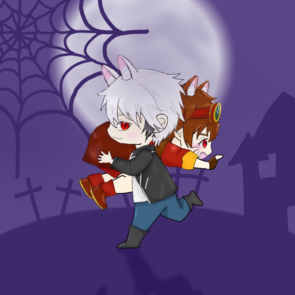 Zf2zC's tweet photo. #ぐりじアート 
#Dのお絵かき帳
人生初のお絵描きハロウィンに間に合ってよかった…！
相D大好きです https://t.co/qgyCFeRH7Q