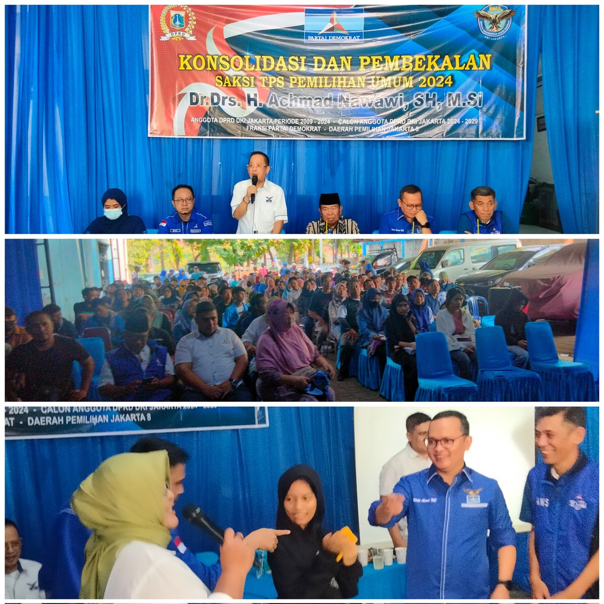 SaifulJagakarsa's tweet photo. Memulai konsolidasi dan  pembekalan Saksi TPS Daerah pemilihan Jakarta 8 Jakarta Selatan untuk Dr. H. A. Nawawi Oleh BKSD Partai Demokrat DKI Jakarta 
Menuju kemenangan 2024
@PDemokratjkt
@AgusYudhoyono https://t.co/w2gmabS3rh