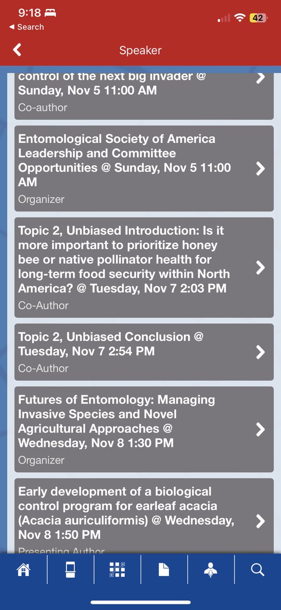 Do I like to be involved in @EntsocAmerica? So excited for #EntSoc23
Also, I have a presentation about my PhD research on the @IobcNrs symposium #LatinainSTEM #biologicalcontrol