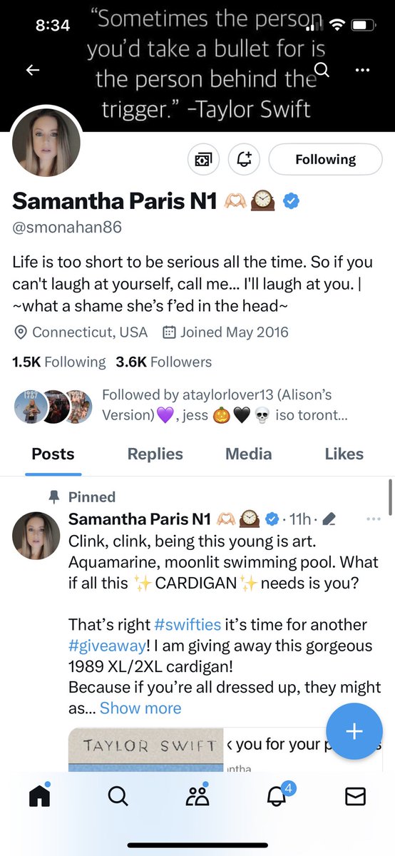 TheMissMilah's tweet photo. @smonahan86 Thank you so much for doing this! Good luck to everyone and may the winner enjoy their new cardigan 💙💙 https://t.co/LFO7RYwHS3